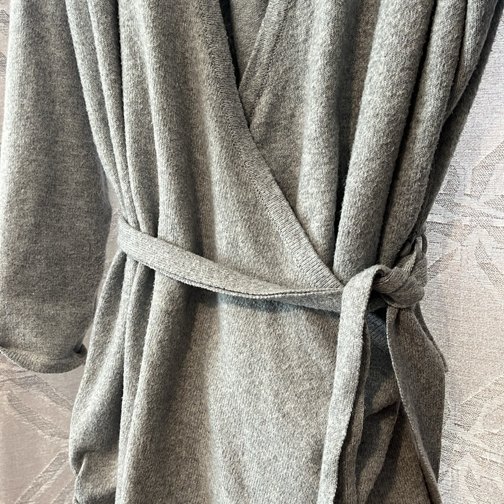 JunaRose Gray Wrap Sweater- 2X - Picture 5 of 6